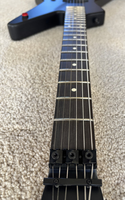 EVH Limited Edition Star Electric Guitar, Stealth Black, Gig Bag