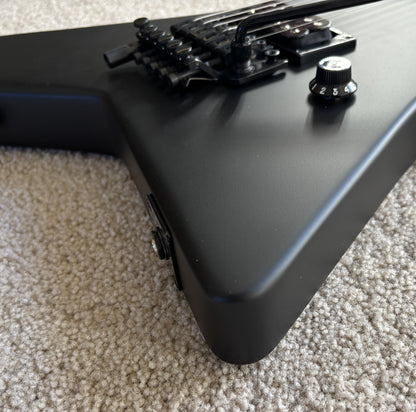 EVH Limited Edition Star Electric Guitar, Stealth Black, Gig Bag