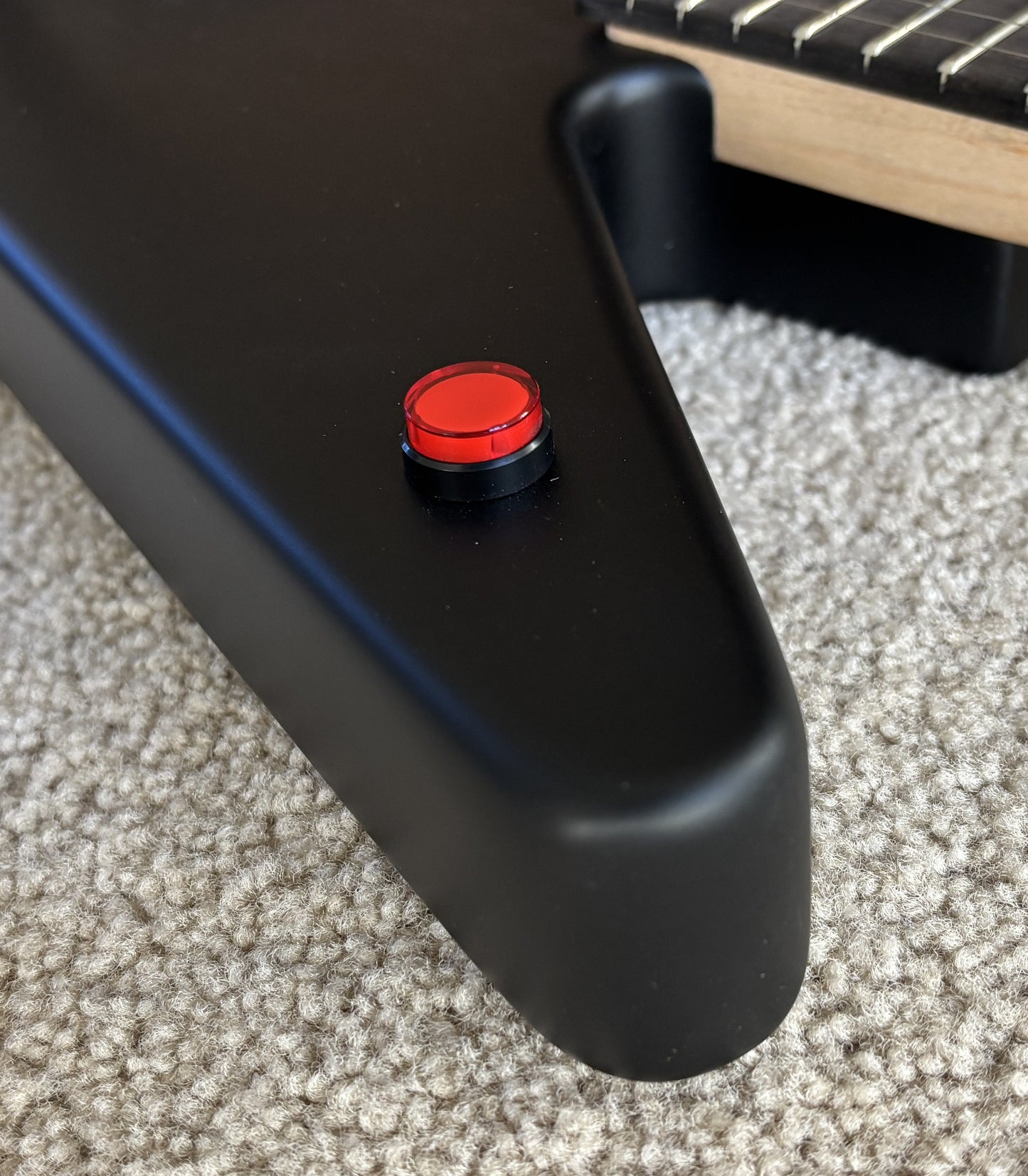 EVH Limited Edition Star Electric Guitar, Stealth Black, Gig Bag