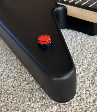 EVH Limited Edition Star Electric Guitar, Stealth Black, Gig Bag