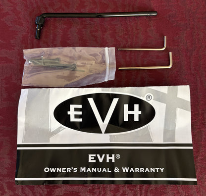 EVH Limited Edition Star Electric Guitar, Stealth Black, Gig Bag