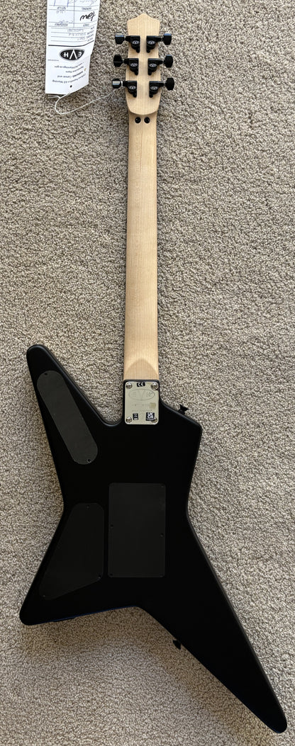 EVH Limited Edition Star Electric Guitar, Stealth Black, Gig Bag