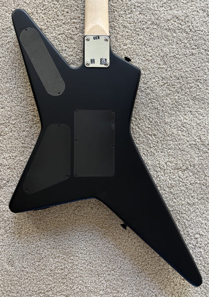 EVH Limited Edition Star Electric Guitar, Stealth Black, Gig Bag