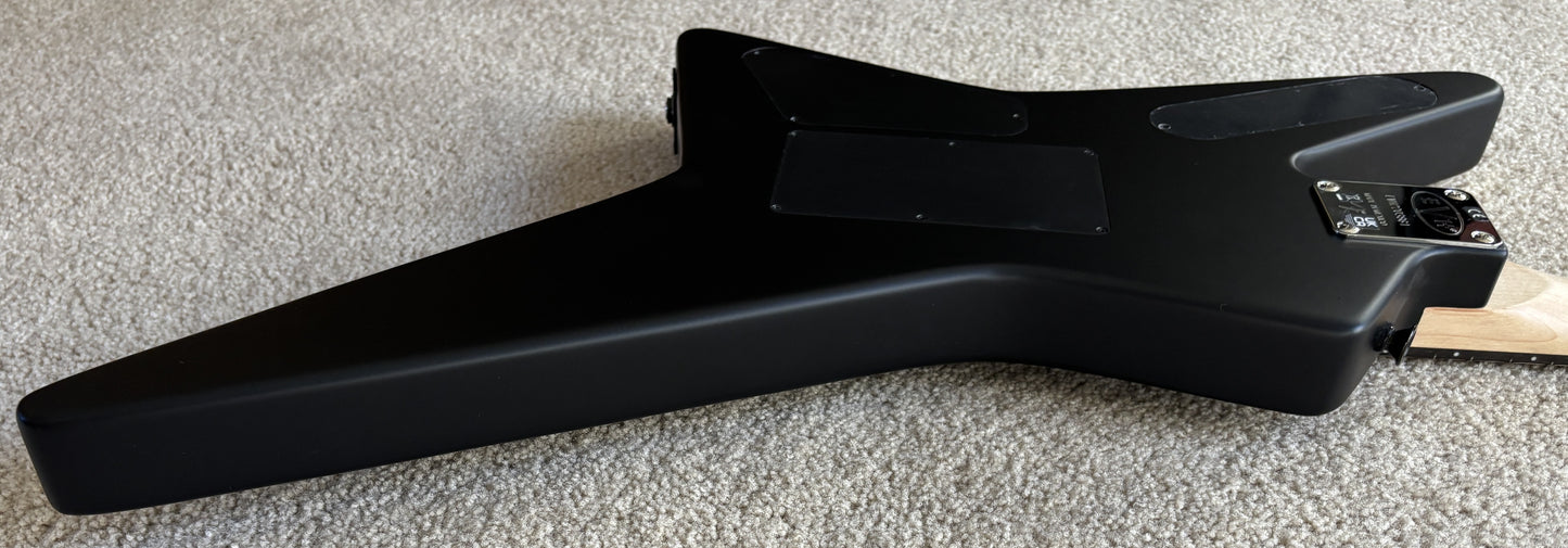 EVH Limited Edition Star Electric Guitar, Stealth Black, Gig Bag