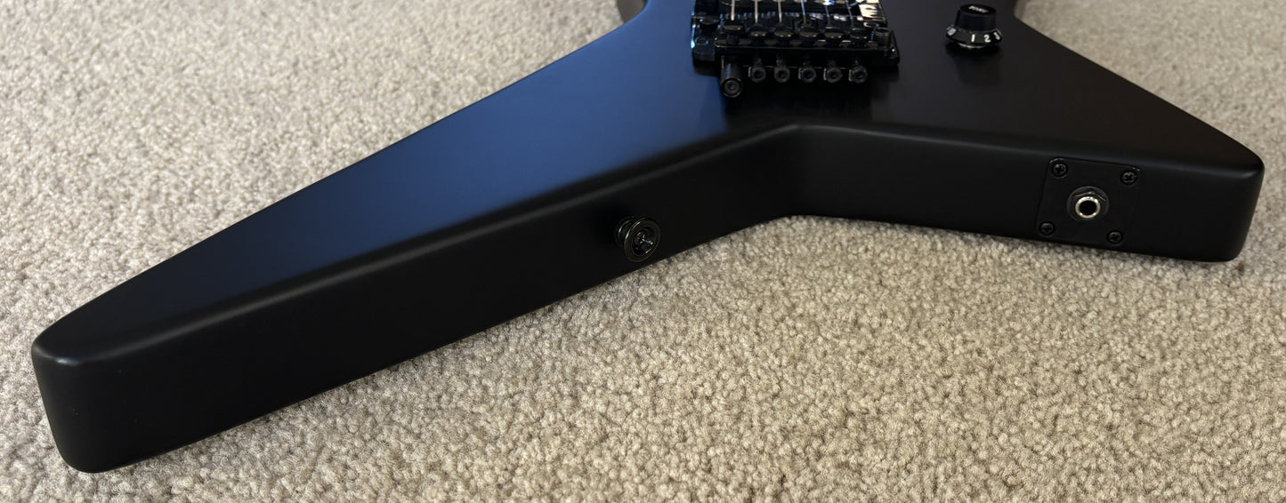 EVH Limited Edition Star Electric Guitar, Stealth Black, Gig Bag