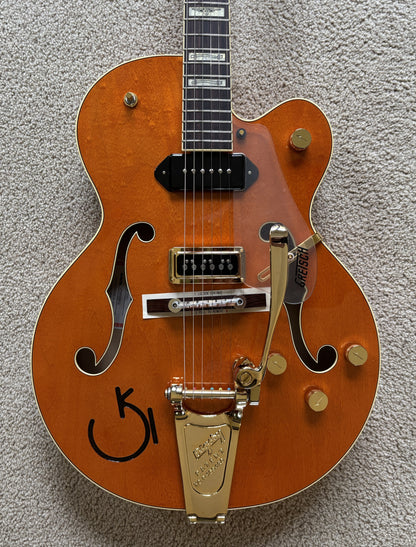 Gretsch G6120 Eddie Cochran Signature Electric Guitar, Hollow Body, Bigsby, Hard Shell Case