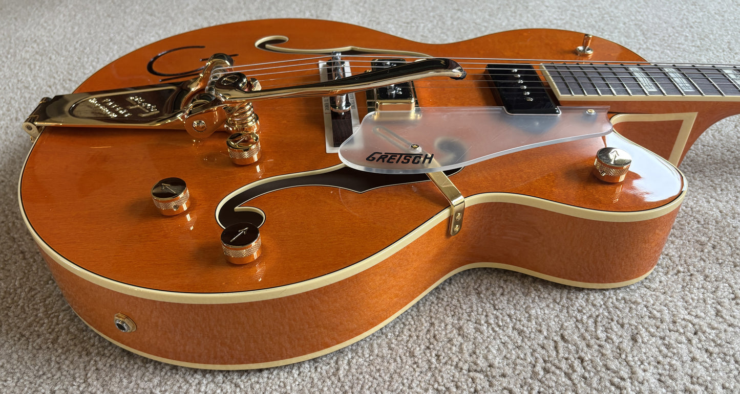 Gretsch G6120 Eddie Cochran Signature Electric Guitar, Hollow Body, Bigsby, Hard Shell Case