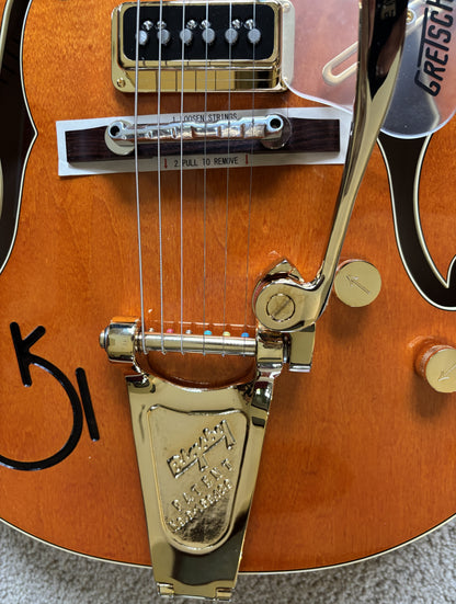 Gretsch G6120 Eddie Cochran Signature Electric Guitar, Hollow Body, Bigsby, Hard Shell Case