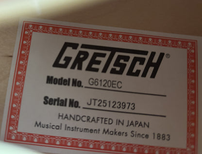 Gretsch G6120 Eddie Cochran Signature Electric Guitar, Hollow Body, Bigsby, Hard Shell Case