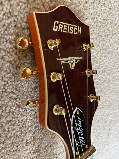 Gretsch G6120 Eddie Cochran Signature Electric Guitar, Hollow Body, Bigsby, Hard Shell Case