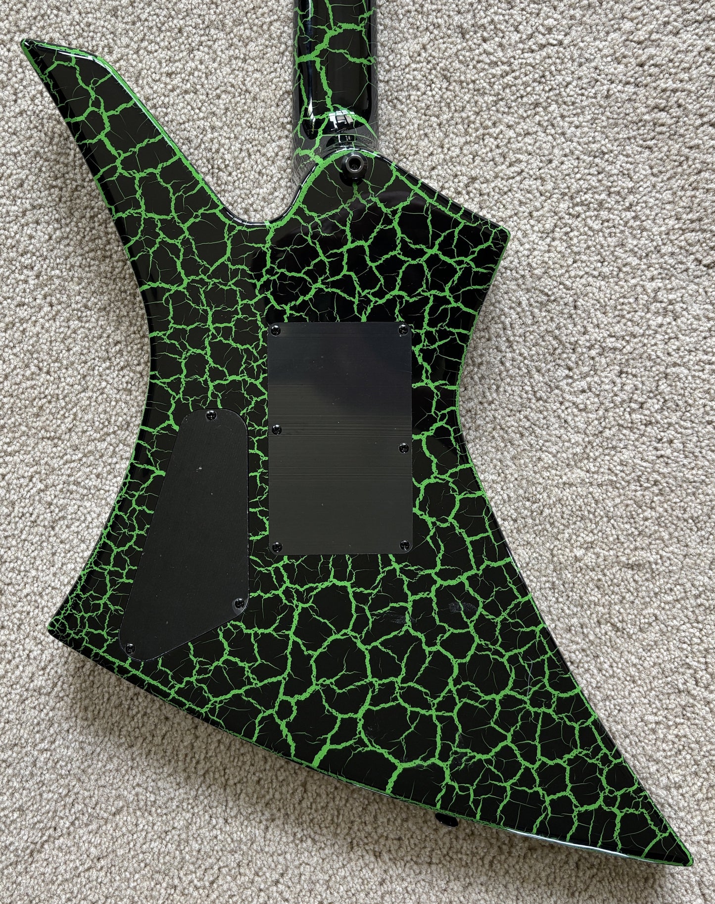 Jackson Pro Series Signature Brandon Ellis Kelly Electric Guitar, Green Crackle, New Gig Bag