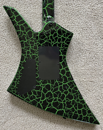 Jackson Pro Series Signature Brandon Ellis Kelly Electric Guitar, Green Crackle, New Gig Bag