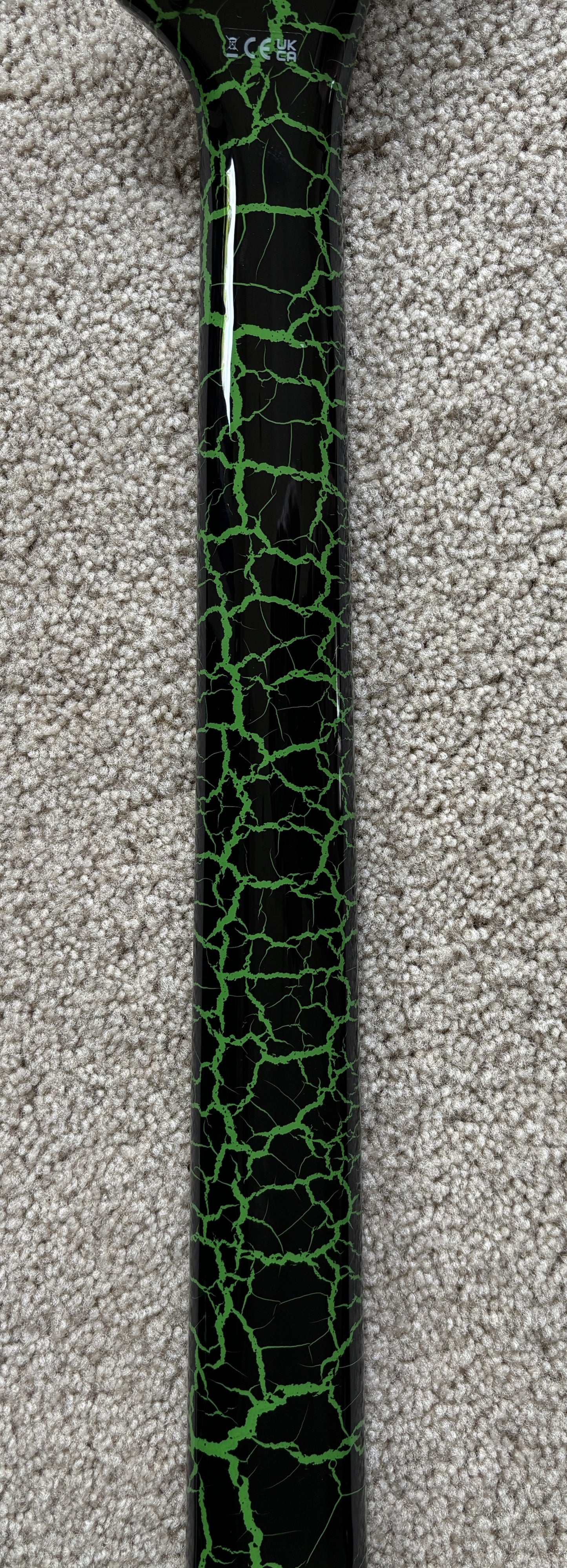 Jackson Pro Series Signature Brandon Ellis Kelly Electric Guitar, Green Crackle, New Gig Bag