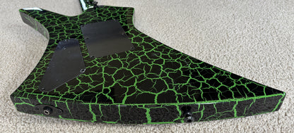 Jackson Pro Series Signature Brandon Ellis Kelly Electric Guitar, Green Crackle, New Gig Bag