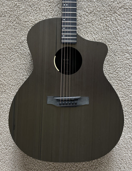 NEW Klos Carbon Timber Grand Cutaway Deluxe Acoustic Electric Guitar, LR Baggs Anthem Pickup, Gig Bag