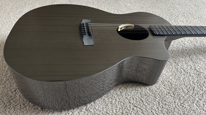 NEW Klos Carbon Timber Grand Cutaway Deluxe Acoustic Electric Guitar, LR Baggs Anthem Pickup, Gig Bag