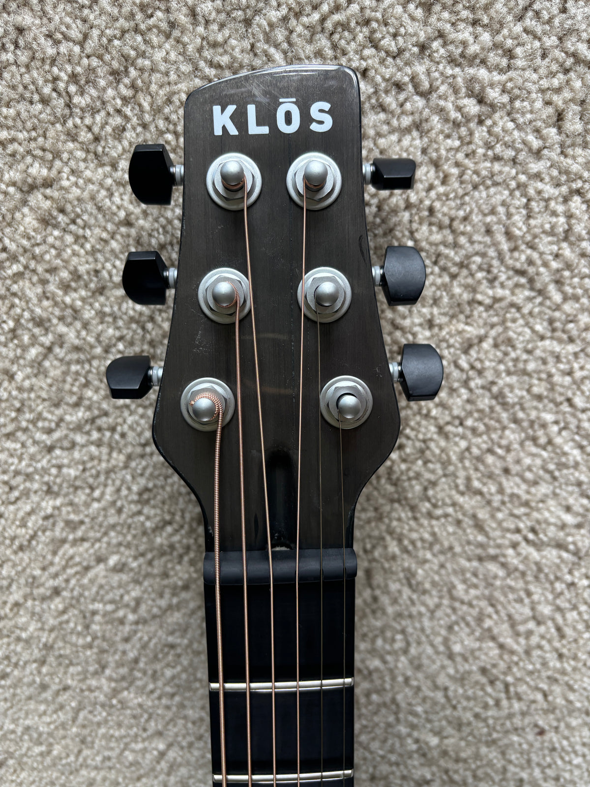 NEW Klos Carbon Timber Grand Cutaway Deluxe Acoustic Electric Guitar, LR Baggs Anthem Pickup, Gig Bag