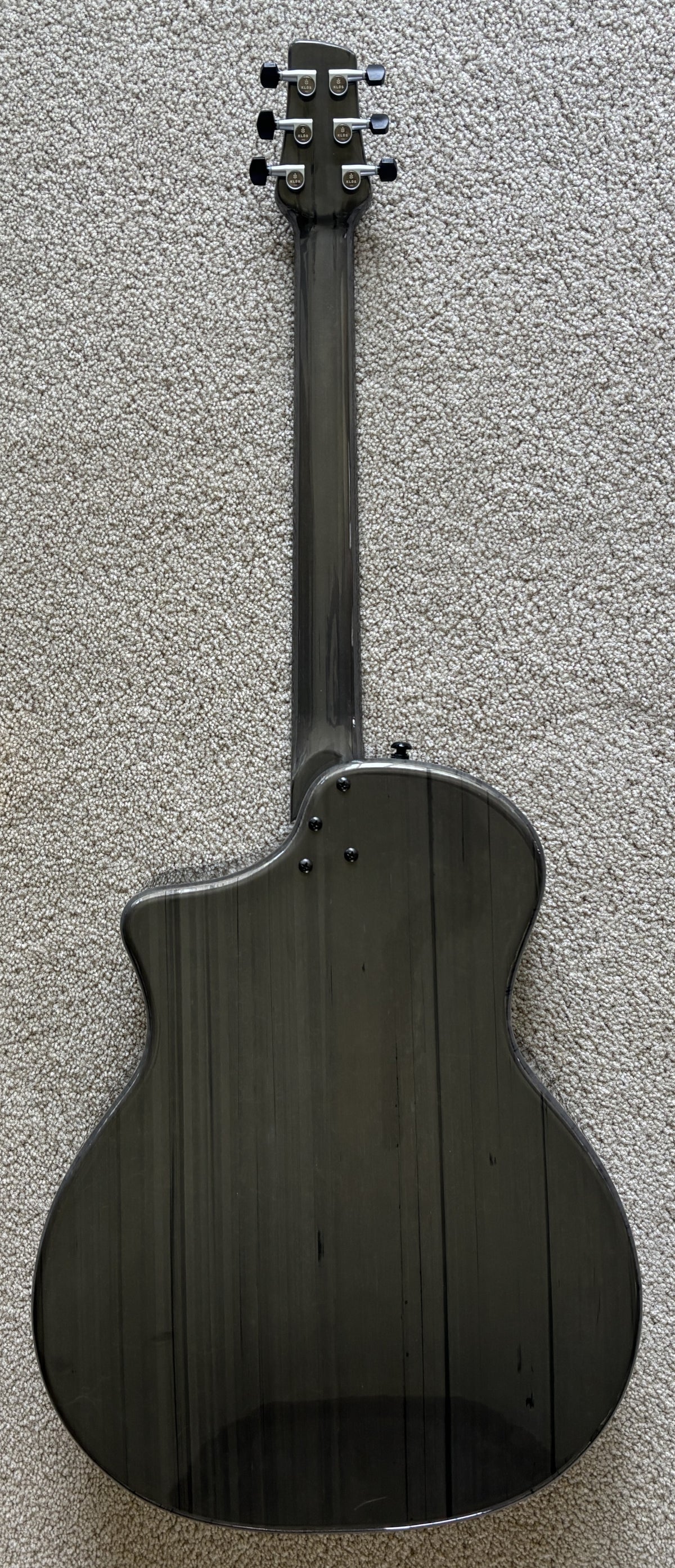 NEW Klos Carbon Timber Grand Cutaway Deluxe Acoustic Electric Guitar, LR Baggs Anthem Pickup, Gig Bag