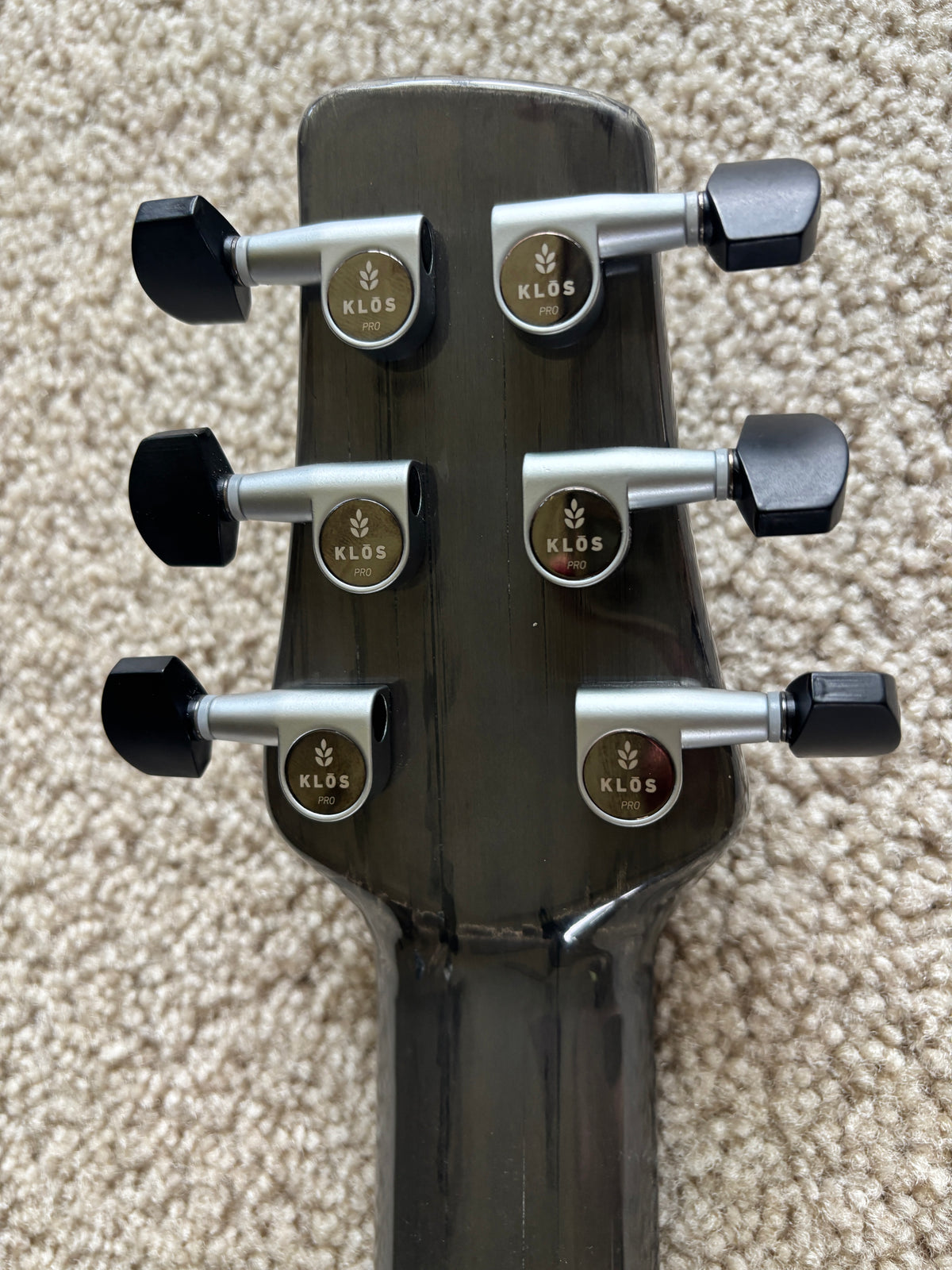 NEW Klos Carbon Timber Grand Cutaway Deluxe Acoustic Electric Guitar, LR Baggs Anthem Pickup, Gig Bag