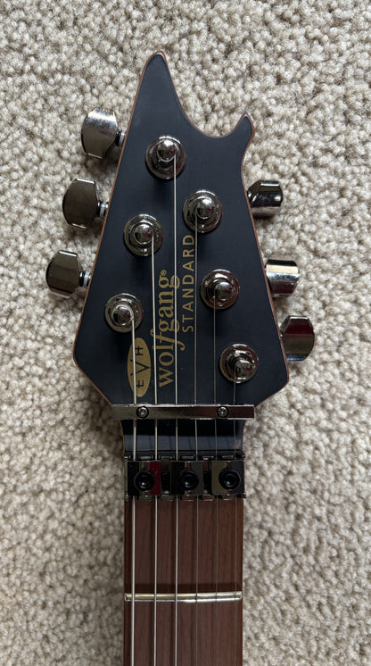 EVH Wolfgang WG Standard Exotic Zebrawood Electric Guitar, Natural Finish