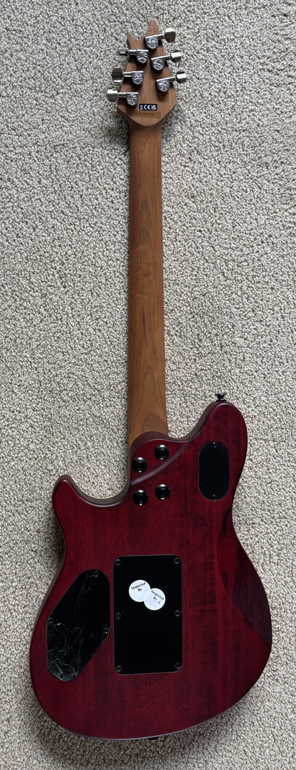 EVH Wolfgang WG Standard Exotic Zebrawood Electric Guitar, Natural Finish