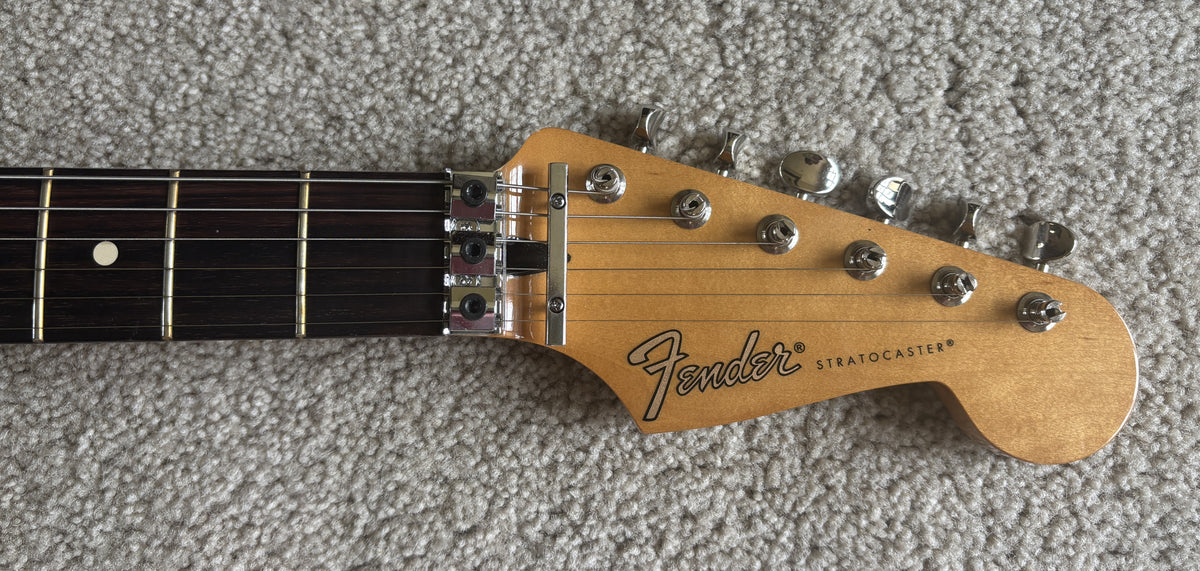 Fender Dave Murray Stratocaster Electric Guitar, Gloss 2-Color Sunburst, New Gig Bag