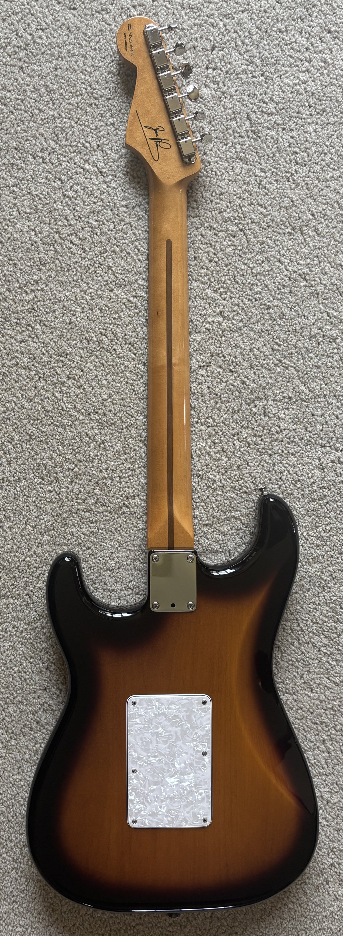 Fender Dave Murray Stratocaster Electric Guitar, Gloss 2-Color Sunburst, New Gig Bag