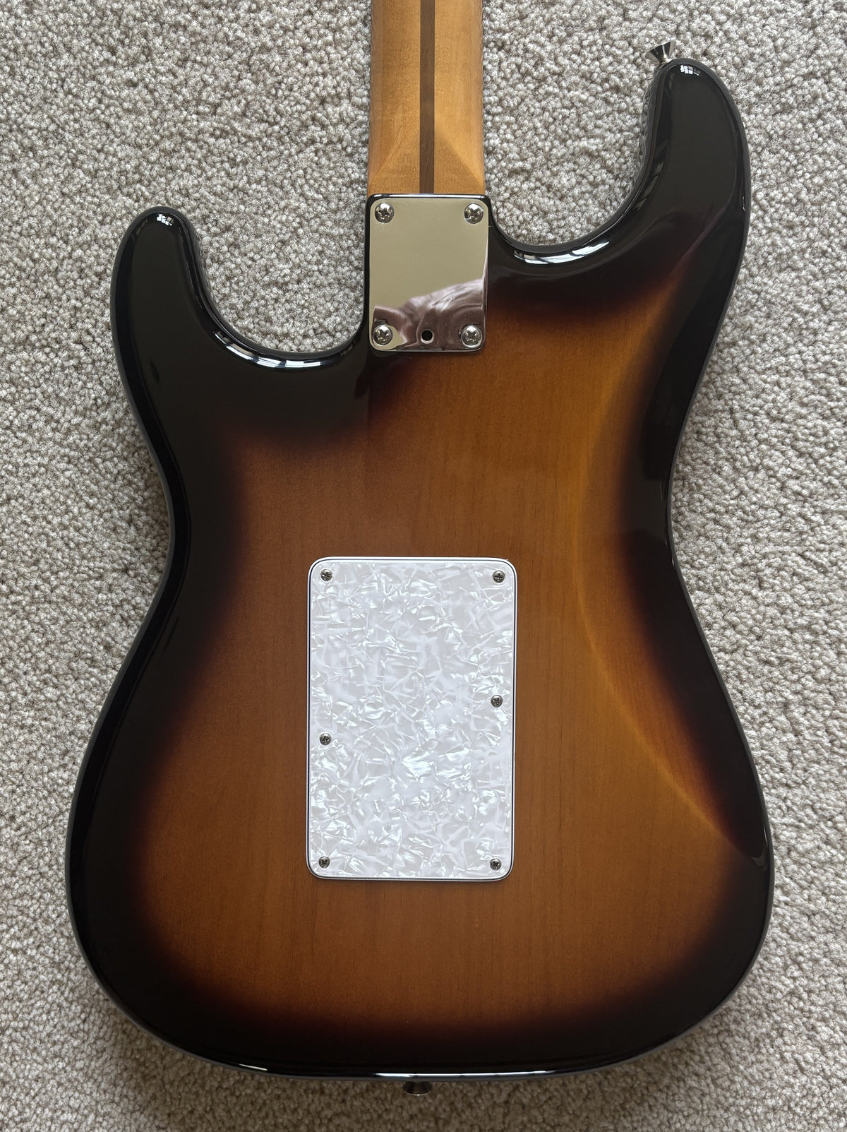 Fender Dave Murray Stratocaster Electric Guitar, Gloss 2-Color Sunburst, New Gig Bag