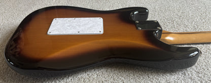 Fender Dave Murray Stratocaster Electric Guitar, Gloss 2-Color Sunburst, New Gig Bag