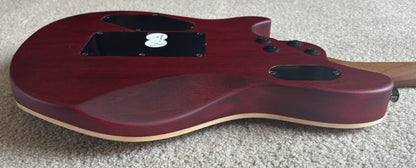 EVH Wolfgang WG Standard Exotic Zebrawood Electric Guitar, Natural Finish, TKL Gig Bag