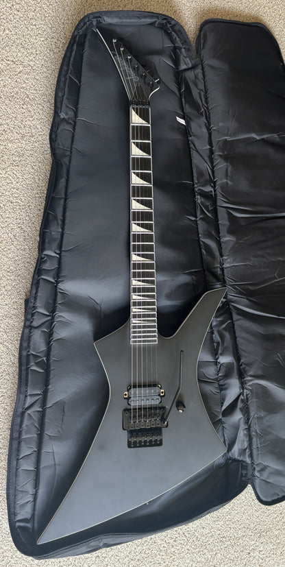 Jackson Pro Plus Pure Metal Limited Edition Kelly KE1A Electric Guitar, Satin Black, Gig Bag