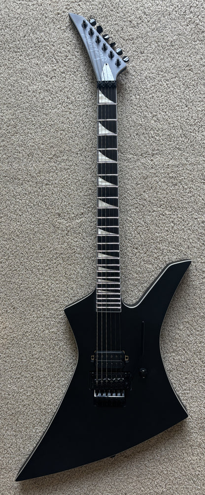 Jackson Pro Plus Pure Metal Limited Edition Kelly KE1A Electric Guitar, Satin Black, Gig Bag