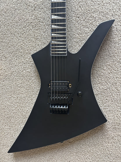 Jackson Pro Plus Pure Metal Limited Edition Kelly KE1A Electric Guitar, Satin Black, Gig Bag