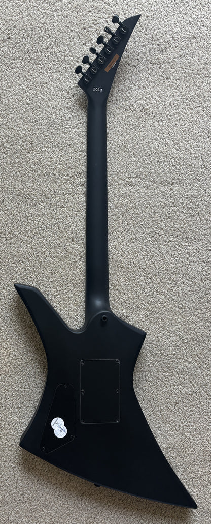 Jackson Pro Plus Pure Metal Limited Edition Kelly KE1A Electric Guitar, Satin Black, Gig Bag
