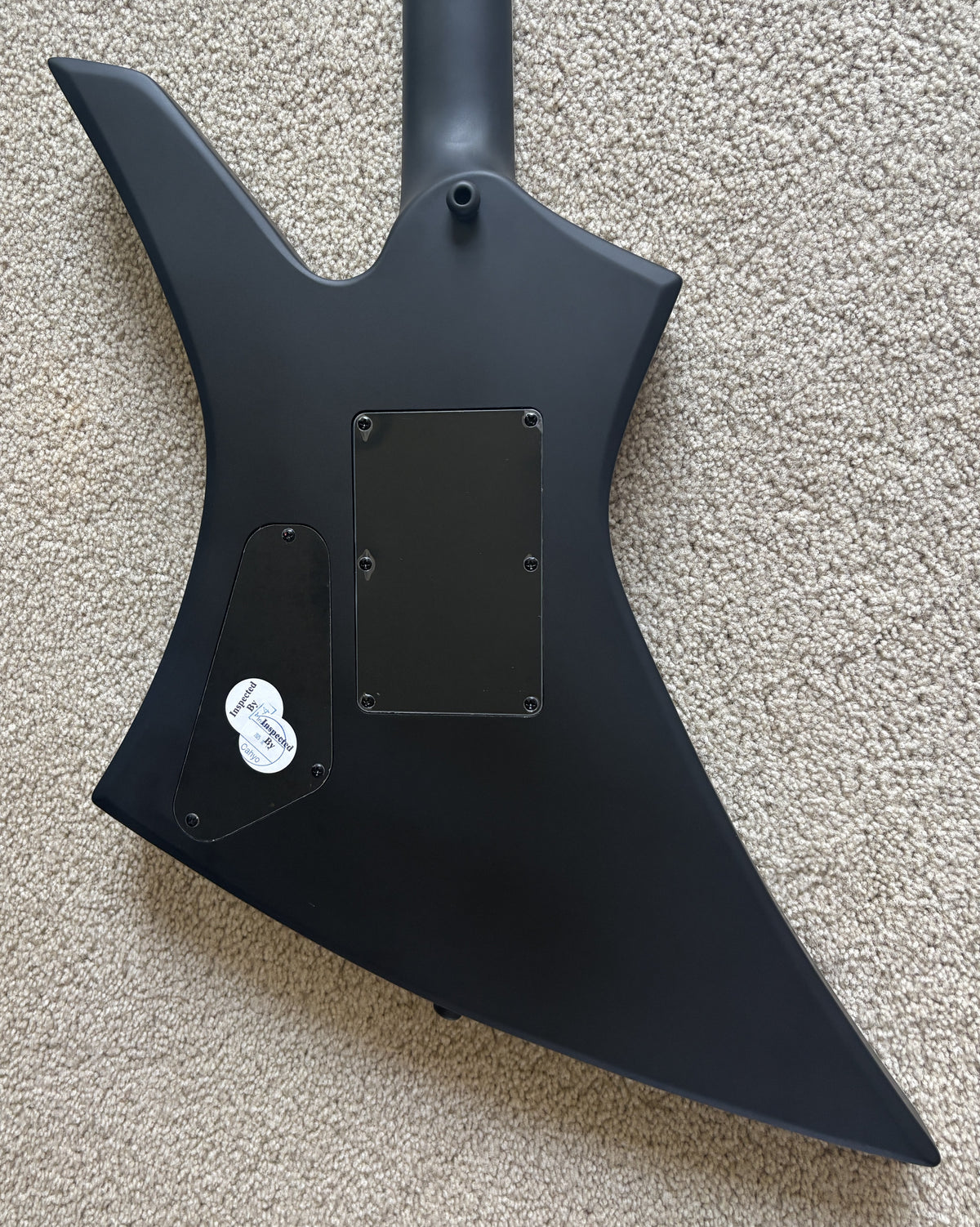 Jackson Pro Plus Pure Metal Limited Edition Kelly KE1A Electric Guitar, Satin Black, Gig Bag
