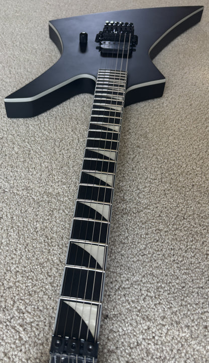 Jackson Pro Plus Pure Metal Limited Edition Kelly KE1A Electric Guitar, Satin Black, Gig Bag