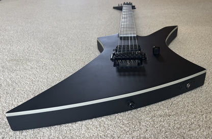 Jackson Pro Plus Pure Metal Limited Edition Kelly KE1A Electric Guitar, Satin Black, Gig Bag