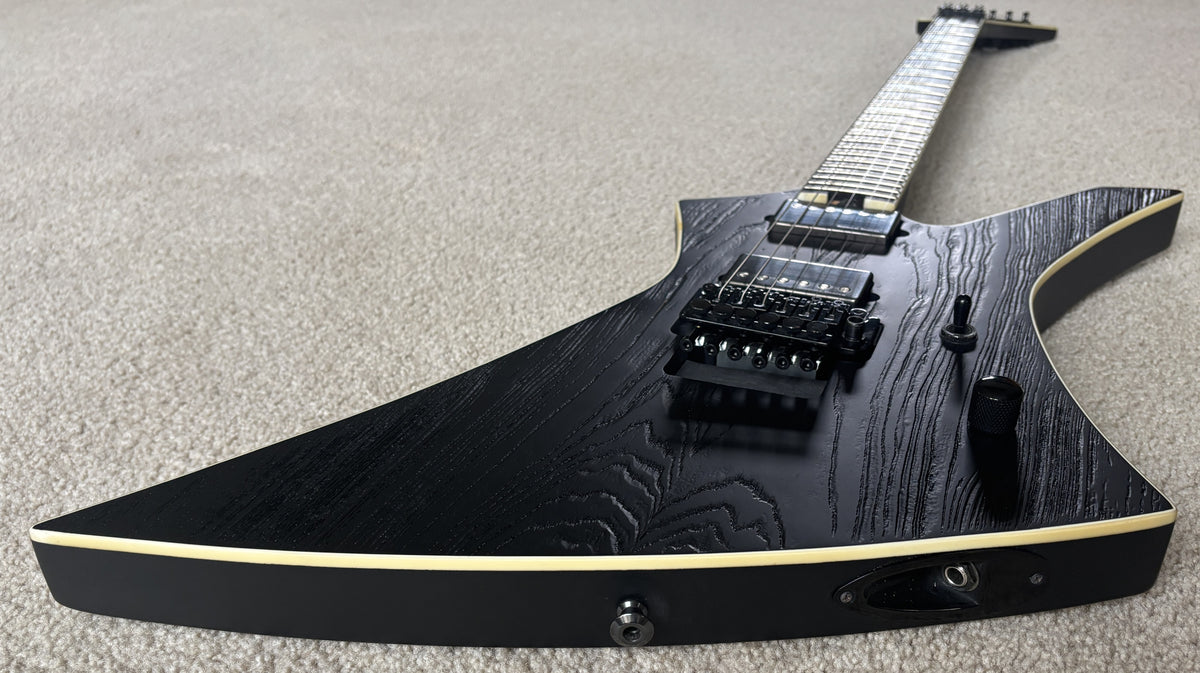 Jackson Pro Series Signature Jeff Loomis Kelly Ash Electric Guitar, Black, Gig Bag