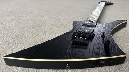 Jackson Pro Series Signature Jeff Loomis Kelly Ash Electric Guitar, Black, Gig Bag