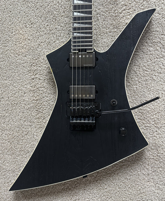 Jackson Pro Series Signature Jeff Loomis Kelly Ash Electric Guitar, Black, Gig Bag