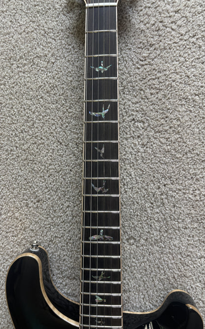 PRS Paul Reed Smith SE Hollowbody II Piezo Electric Guitar, Peacock Blue