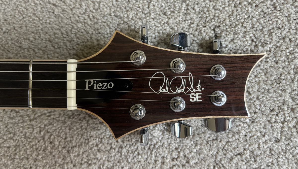 PRS Paul Reed Smith SE Hollowbody II Piezo Electric Guitar, Peacock Blue