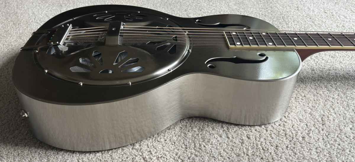 Gretsch G9221 Bobtail Round Neck Acoustic Electric Steel Body Resonator Guitar