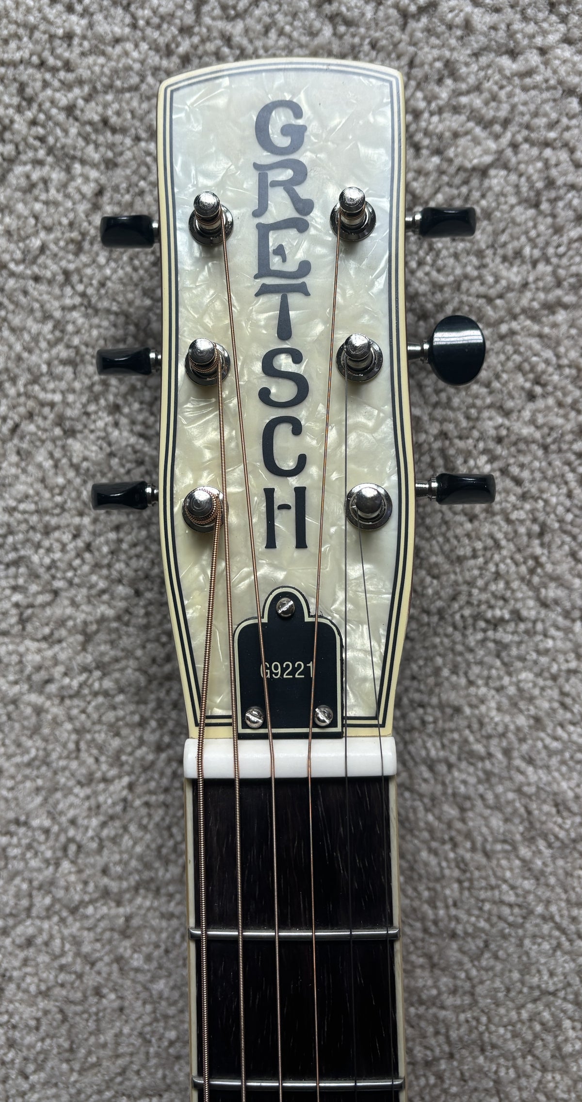 Gretsch G9221 Bobtail Round Neck Acoustic Electric Steel Body Resonator Guitar