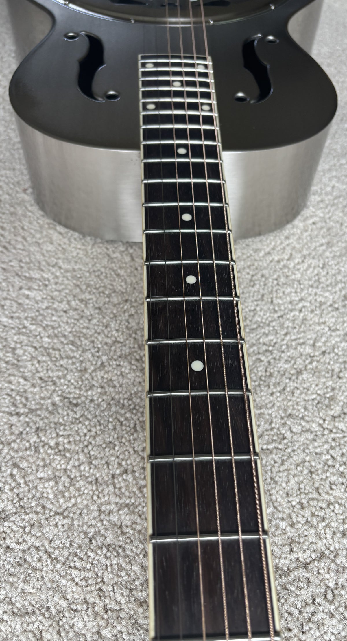 Gretsch G9221 Bobtail Round Neck Acoustic Electric Steel Body Resonator Guitar