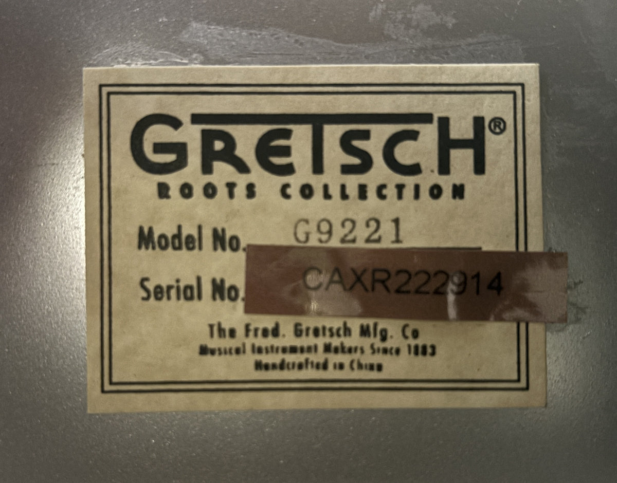 Gretsch G9221 Bobtail Round Neck Acoustic Electric Steel Body Resonator Guitar