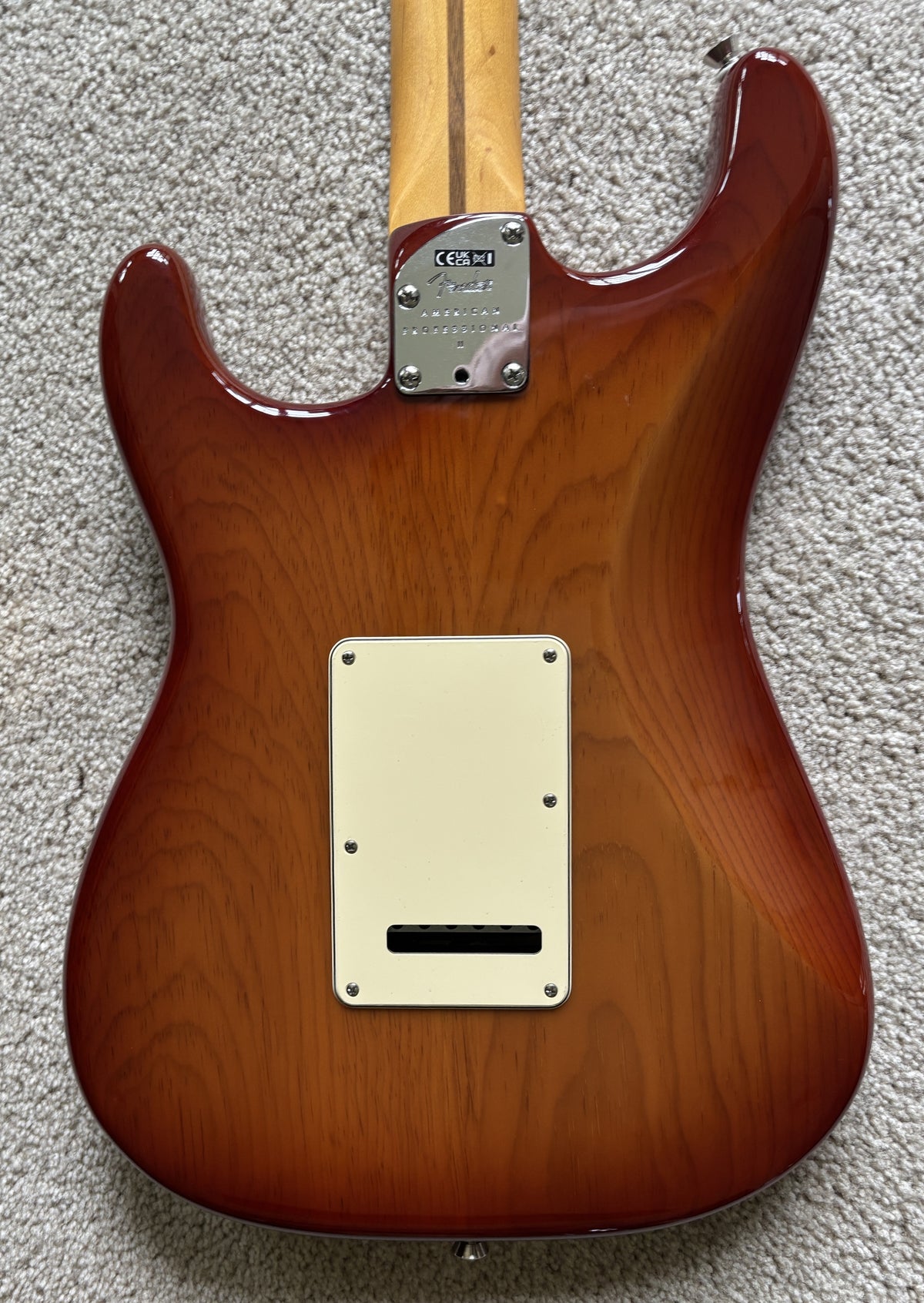 Fender 70th American Professional II Stratocaster HSS Electric Guitar, Sienna Sunburst, Deluxe Molded Case
