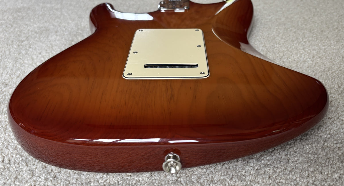Fender 70th American Professional II Stratocaster HSS Electric Guitar, Sienna Sunburst, Deluxe Molded Case