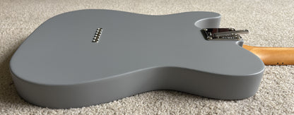 Fender Brent Mason Telecaster Electric Guitar, Primer Gray Satin, Hard Shell Case