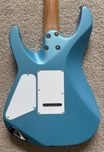 Charvel Pro-Mod DK24 HH 2PT CM Electric Guitar, Matte Blue Frost